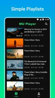 MuPlayerPro android App screenshot 2